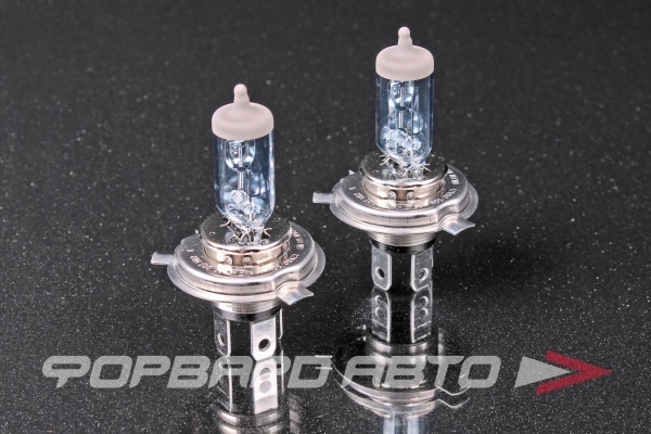 Лампа H4 12V 60/55W (100/90W) 3700K V-white KOITO P0746W