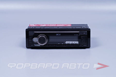 Автомагнитола (1DIN, MP3, USB, Bluetooth) 4*50w (синяя,белая подсветка) ACV AVS-912BM