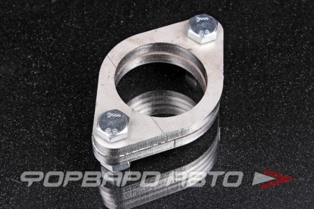 Купить Фланец выхлопной системы 50 мм комплект 2шт с прокладкой, нержавеющая сталь FORTLUFT fn50k