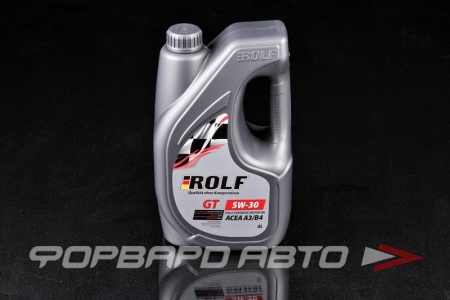 Купить Масло моторное 5W30 4л, GT A3/B4 пластик (с) ROLF 322735