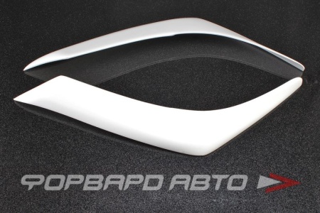 Купить Накладки фар (реснички) Lexus LX570 2007- (рестайлинг)  