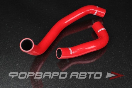 Купить Патрубки радиатора силиконовые Nissan Skyline R33 RB25DET красные AUTOBAHN88 