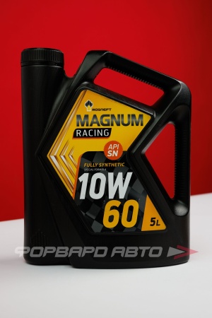 Купить Масло моторное 10W60 5л, Magnum Racing PAO (с) РОСНЕФТЬ 40801750