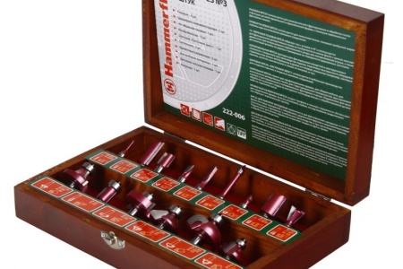 Купить Фреза Hammer набор 15шт.  39713