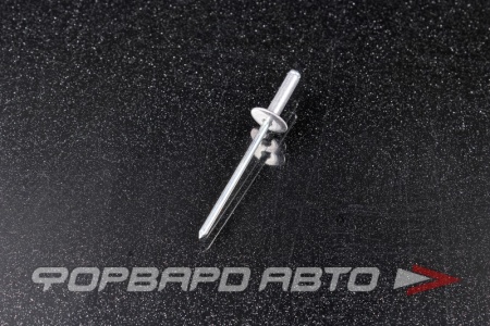 Купить Заклепка вытяжная 3,2*12/9,5мм алюминий/сталь с широким бортом 9,5мм  