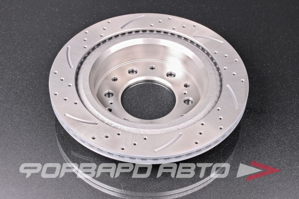 Диск тормозной перфорированный, правый G-BRAKE GFR-22967R