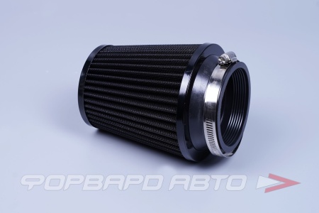 Купить Фильтр нулевого сопротивления на ВАЗ инжектор (малый) черный ( посад. 70мм.) ТЮНИНГ A 027  black