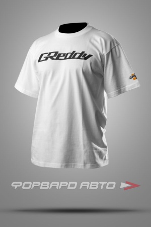 Купить Футболка UNIVERSAL T-SHIRT WHITE L GREDDY 99900047