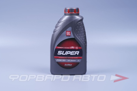 Купить Масло моторное 20W50 1л, SUPER SG/CD ЛУКОЙЛ 19445