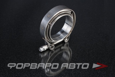Купить Хомут V-Band 76 мм (3") + 2 фланца из нержавеющей стали AUTOBAHN88 