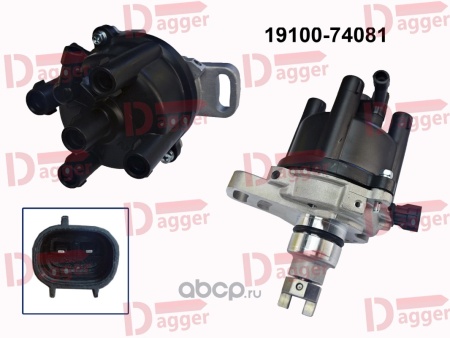 Купить Трамблер TOYOTA 3S-FE/4S-FE DAGGER 1910074081