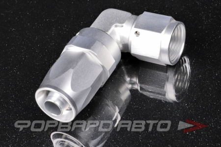 Купить Фитинг AN8 90° под шланг AN, усиленный, серый AB88 