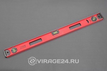 Купить Уровень строительный рельс 3 глазка (усиленный) 80 см MATRIX 