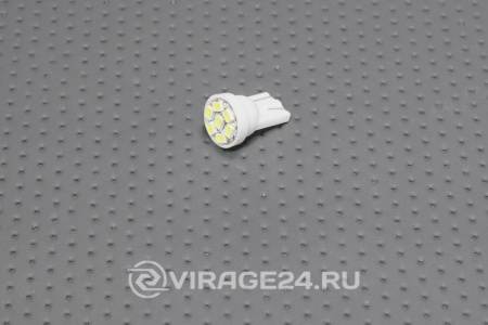 Лампа светодиодная 12V T10 7SMD Китай 