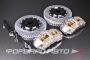 Комплект тормозной системы R18 Subaru Impreza WRX STI (GDB) (суппорта + диски + колодки + шланги) BREMBO STYLE 