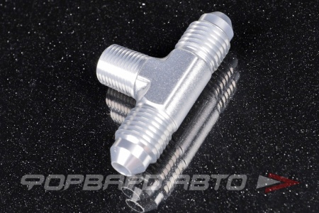 Купить Фитинг тройник AN4 - 1/8" - AN4, Т- образный, серый AB88 