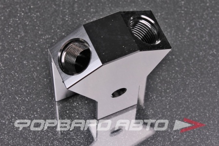 Купить Фитинг Y-блок ORB8 "мама" (female), под сенсор 1/8 и крепежными отверстиями AB88 