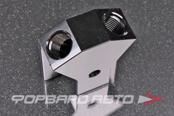Фитинг Y-блок ORB8 "мама" (female), под сенсор 1/8 и крепежными отверстиями AB88 