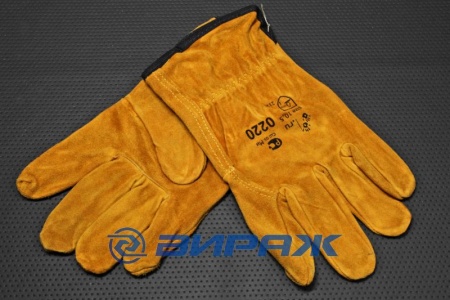 Купить Перчатки спилковые (облегченные) DRIVER 0220