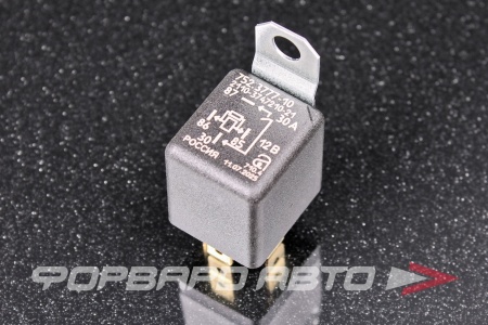 Купить Реле 12V 4-х контактное 30А с доп.сопротивлением АВАР 752.3777-10