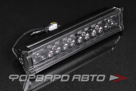 Купить Фара светодиодная 90W (3W*30), 9-32V, 6500K, 6750Lm, Размер: Lфара=370, Lкрепёж=490, H=75, h=85, Комбинированный свет FHE-technology HT-02 90W combo (ETI+CREE)