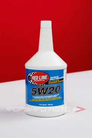 Купить Масло моторное 5W20 950 мл, синтетическое REDLINE 15204