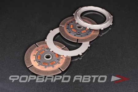 Купить Ремонтный комплект сцепления TR2CD (2 рабочих + 2 промежуточных диска) Nissan Silvia SR20 OS GIKEN NS044-BF60A