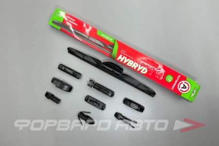 Купить Щётка стеклоочистителя 350 мм (14") гибридная AUTOPROFI HYB-14