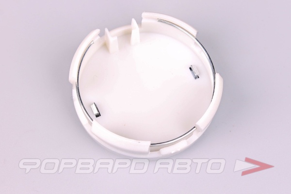 Колпачок ступицы для литых дисков Toyota, D60/62мм, Silver+3D хром лого, <> TY-06