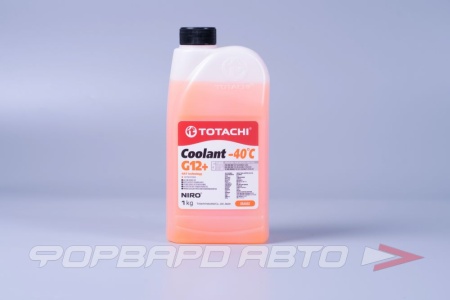 Купить Антифриз NIRO оранжевый, 1кг (G12+ MB, GM, VW) TOTACHI 47301