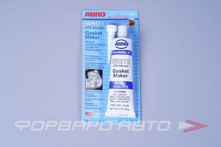 Купить Герметик силиконовый белый ориг. 85г. ABRO 14-AB-R