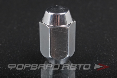 Купить Гайка колеса 12*1,5*35 конус, закрытая, ключ на 21, хром MASUMA MLS-005