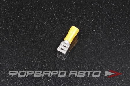 Купить Разъем плоский изолированный ( мама ) 6,0*7*0,8 КВТ РПИ-М 6,0-7-0,8