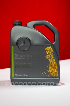 Купить Масло моторное 5W30 5л, MB 229.52 MERCEDES A000 989 33 09 13 ABDW