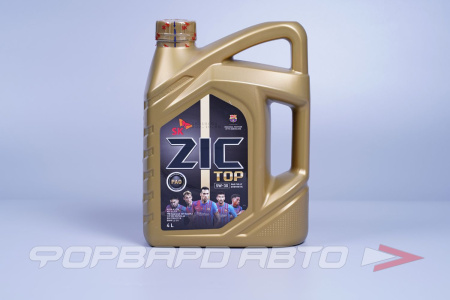 Масло моторное 5W30 4л, TOP PAO SL A3/B4(c) ZIC 162681