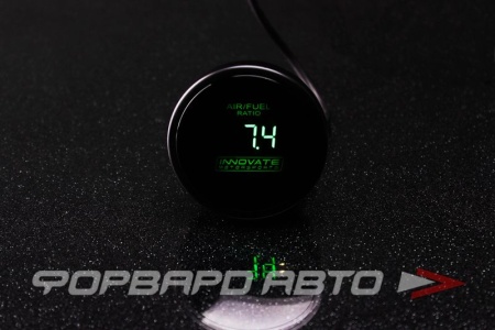 Купить Датчик состава смеси AFR DB, 52мм, зеленая подсветка, LC-2 ШДК INNOVATE 