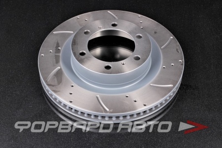 Купить Диск тормозной перфорированный передний, правый G-BRAKE GFR-21220R