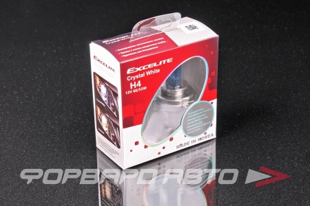 Купить Лампа H4 12V 60/55W P43t 4300К Crystal White EXCELITE EXCELITE 10512