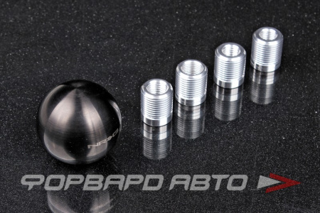 Ручка КПП BALL TYPE SHIFT KNOBS WEIGHTED BLACK/CHROME NRG SK-350BC