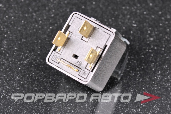 Реле 12V 4-х контактное 30А с доп.сопротивлением АВАР 752.3777-10