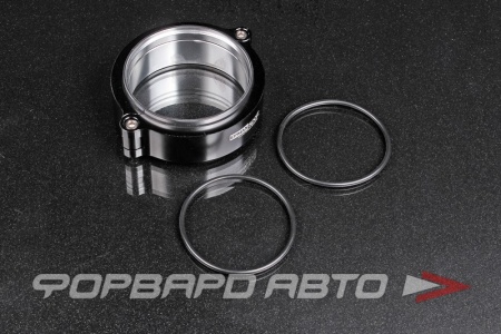 Купить Хомут V-Band (HD Clamp) 89 мм (3,5") + 2 алюминиевых фланца, для впускных систем EPMAN EPKKA89-BK