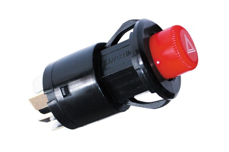 Купить Кнопка аварийной сигнализации 2107,2121,1111,Газ,УАЗ-31512 12В,6 конт. СОАТЭ 0245.3710-02