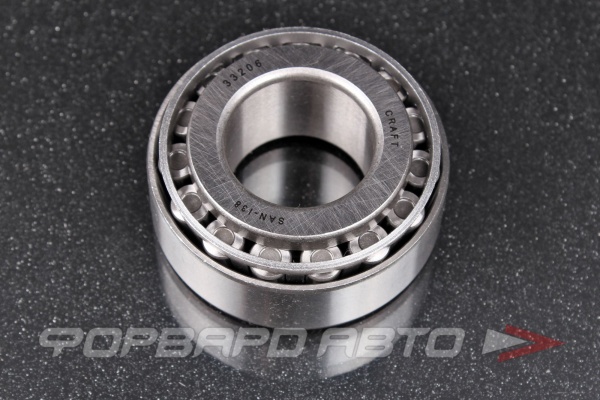 Подшипник 30*62*25 CRAFT BEARINGS 33206