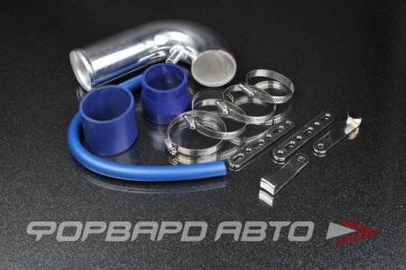 Купить Патрубок впускной, алюминиевый ВАЗ 8/16 клапанов хром/синий PROSPORT RS-00107