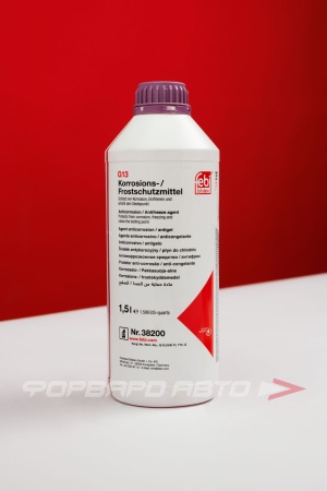 Купить Антифриз G13 Universal фиолетовый (концетрат), 1,5л FEBI 38200