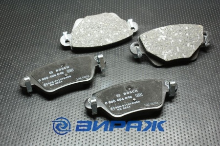 Купить Колодки тормозные BOSCH 0 986 494 046