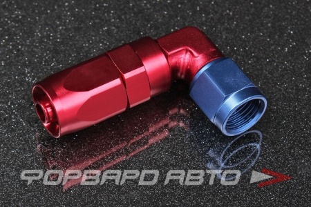 Купить Фитинг AN6 90° под шланг AN, усиленный ZAGE 