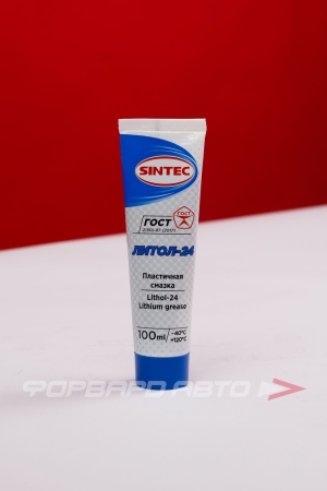 Купить Смазка ЛИТОЛ-24, пластичная, 100 мл SINTEC 631031