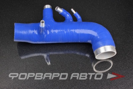 Купить Патрубок впускной силиконовый Subaru Legacy B4 BP5 BL5 синий AUTOBAHN88 