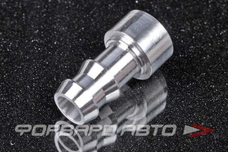 Купить Штуцер приварной под шланг 12 мм алюминиевый AB88 